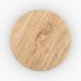 IFIPF-1015 Round Dining Table with Travertine Marble, Fluted Base