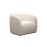 Clovis Swivel Chair in Shearly UBK Natural Fabric