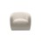Clovis Swivel Chair in Shearly UBK Natural Fabric