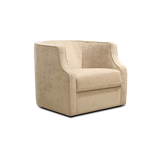 Cordoba Swivel Chair in Oxford 902 Taupe