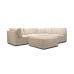 Derby Modular Sectional in C Jovan Earth