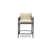 Haling Bar Stool in Ashford Cream on Black