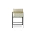 Haling Bar Stool in Ashford Cream on Black