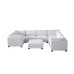 Copenhagen Modular Sectional in Shay Snow