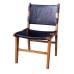 PS 500 Rio Dining Chair in Black Leather