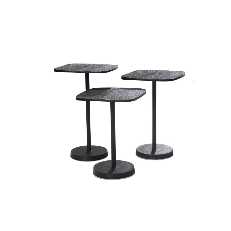 RK-36316B End Tables (Set of 3) - Black