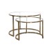 RK-36319G Round Coffee Table (set of 2) - Gold Finish