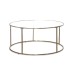 RK-36328G Round Coffee Table - Gold Finish