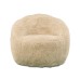 Solaris Swivel Chair in Yakety Yak Sand