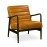 Stockton Club Chair in 8010 Top Grain Leather